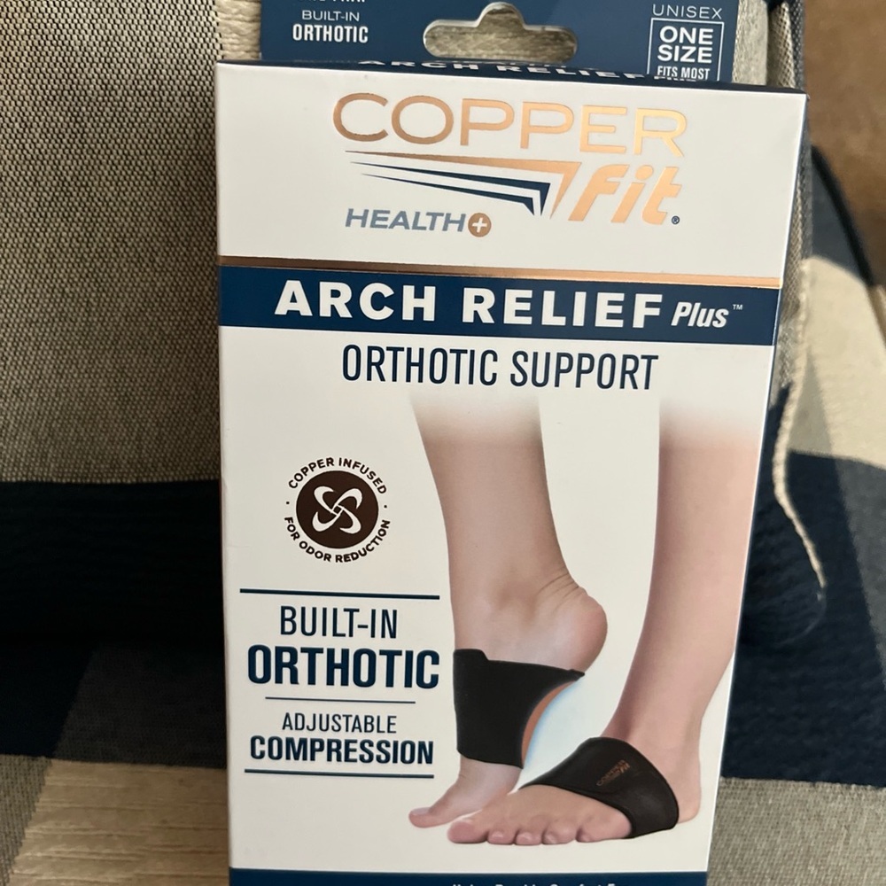 Arch Relief Plus Orthotic Support - Black
